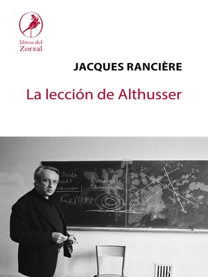 cover image of La lección de Althusser